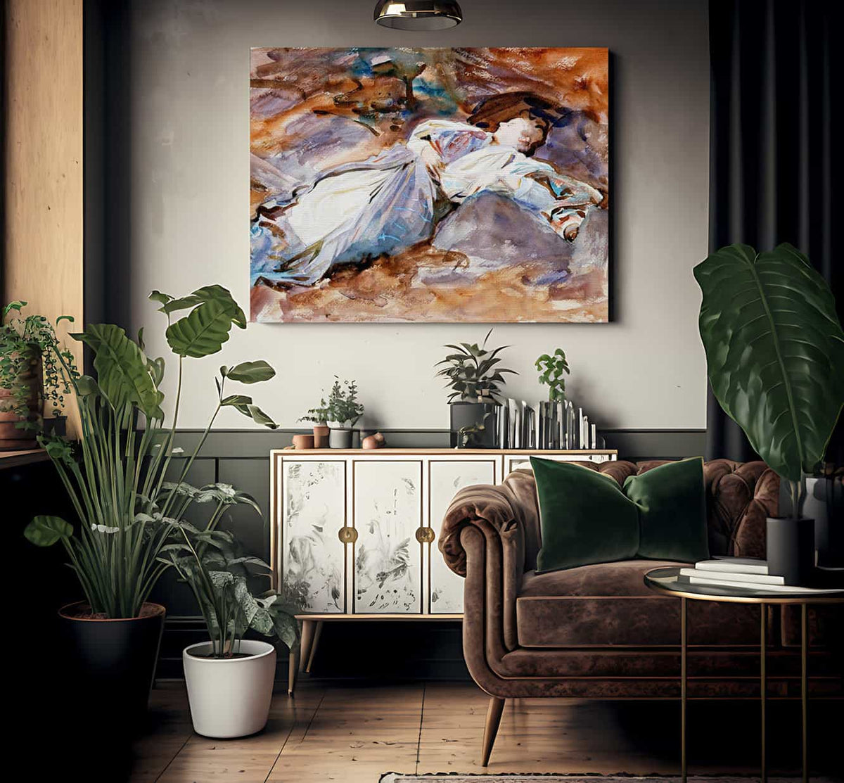 Violet Sleeping By John Singer Sargent Fine Art Print