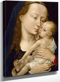 Virgin And Child 1454 By Rogier Van Der Weyden Fine Art Print