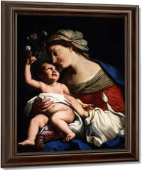 Virgin And Child 1663 By Elisabetta Sirani Fine Art Print