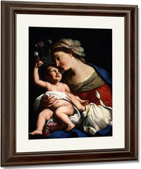 Virgin And Child 1663 By Elisabetta Sirani Fine Art Print