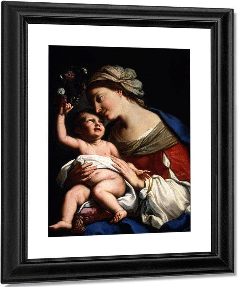 Virgin And Child 1663 By Elisabetta Sirani Fine Art Print
