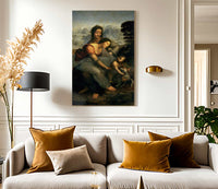 Virgin And Child With St. Anne By Leonardo Da Vinci Fine Art Print