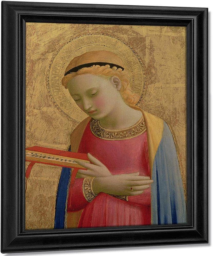 Virgin Annunciate By Fra Angelico Fine Art Print