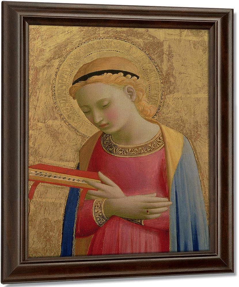 Virgin Annunciate By Fra Angelico Fine Art Print