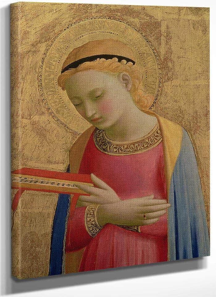 Virgin Annunciate By Fra Angelico Fine Art Print