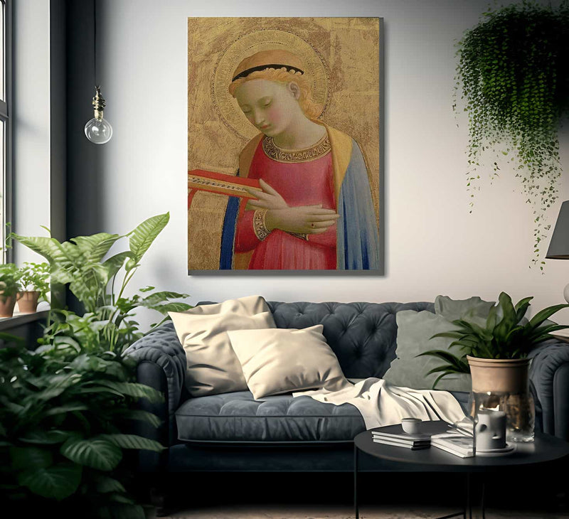 Virgin Annunciate By Fra Angelico Fine Art Print