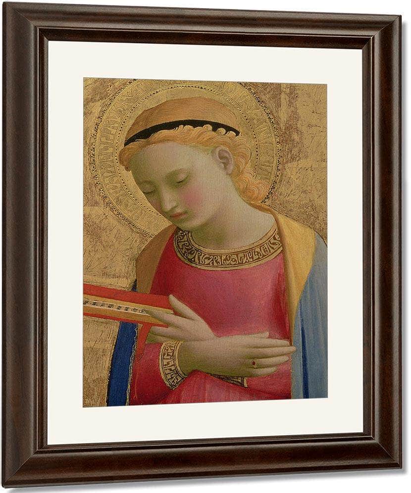 Virgin Annunciate By Fra Angelico Fine Art Print