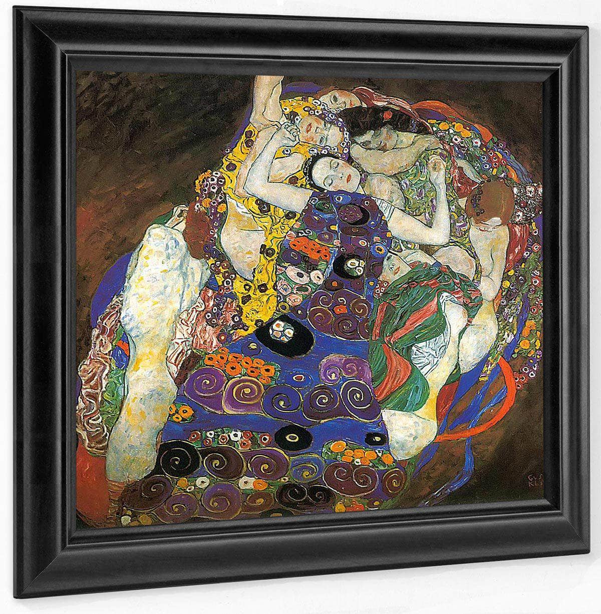 Virgin By Gustav Klimt Fine Art Print