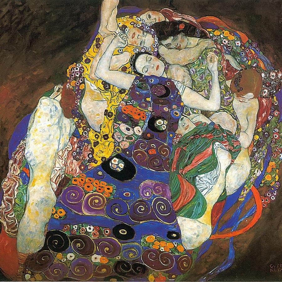 Virgin By Gustav Klimt Fine Art Print