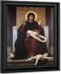 Virgin Comforter 1875 By William Adolphe Bouguereau Fine Art Print