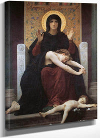 Virgin Comforter 1875 By William Adolphe Bouguereau Fine Art Print