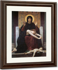 Virgin Comforter 1875 By William Adolphe Bouguereau Fine Art Print