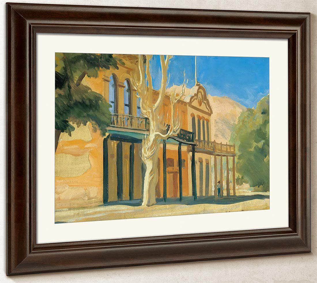 Virginia City By Maynard Dixon Fine Art Print