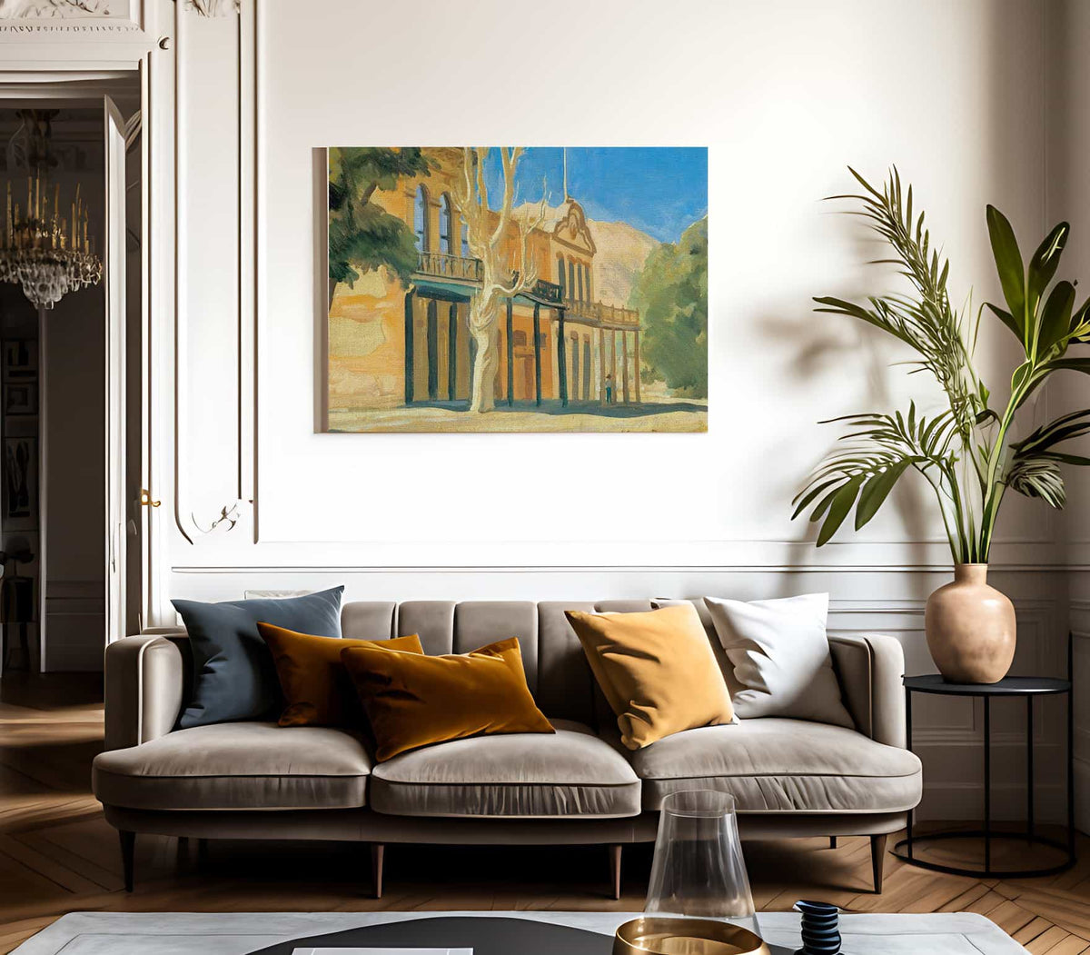 Virginia City By Maynard Dixon Fine Art Print