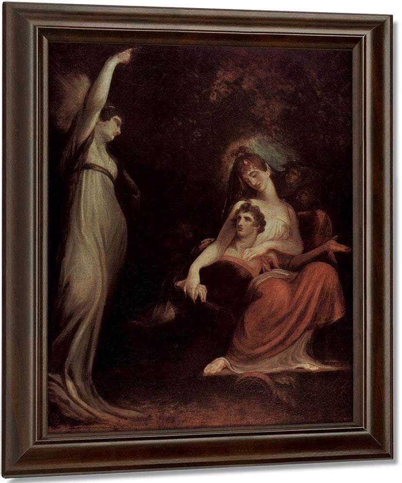 Virtue Recalls The Youth By Henry Fuseli Fine Art Print
