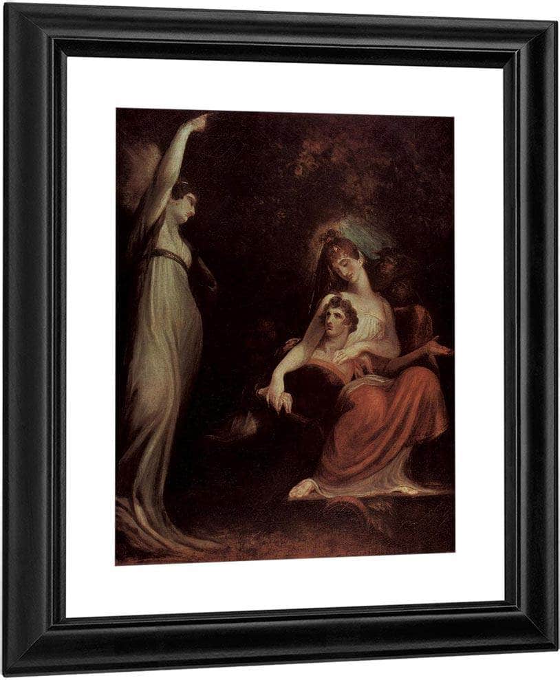 Virtue Recalls The Youth By Henry Fuseli Fine Art Print