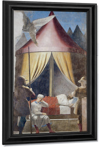 Vision Of Constantine 1466 By Piero Della Francesca Fine Art Print
