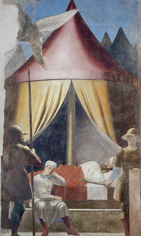 Vision Of Constantine 1466 By Piero Della Francesca Fine Art Print