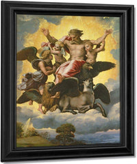 Vision Of Ezekiel By Raphael Fine Art Print