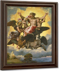Vision Of Ezekiel By Raphael Fine Art Print