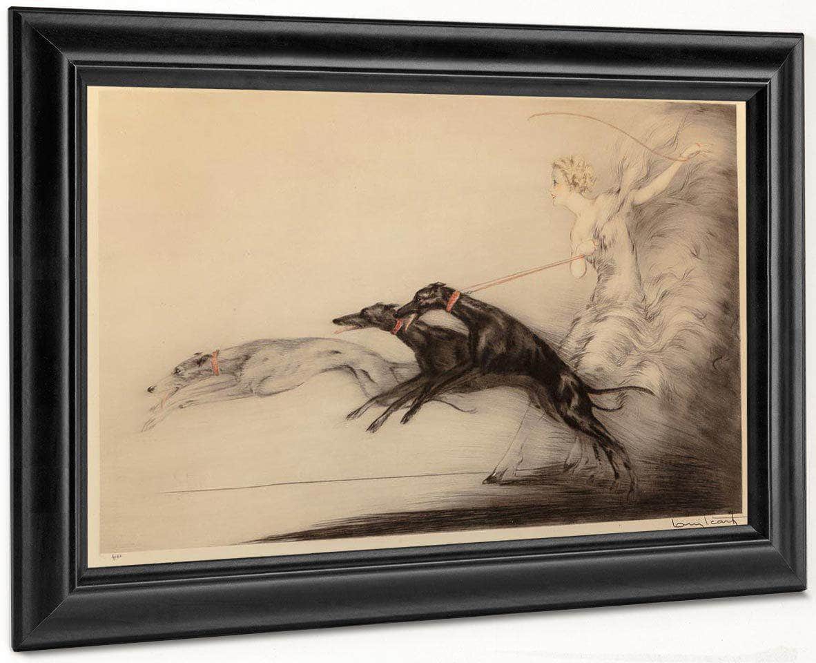 Vitesse 1927 By Louis Icart Fine Art Print