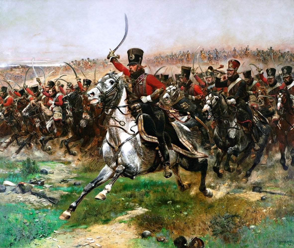 Vive L'empereur Battle Of Friedland Painting Edouard Detaille Canvas Art Fine Art Print