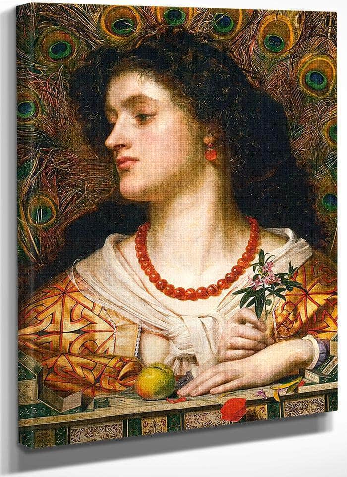 Vivien By Frederick Sandys Fine Art Print