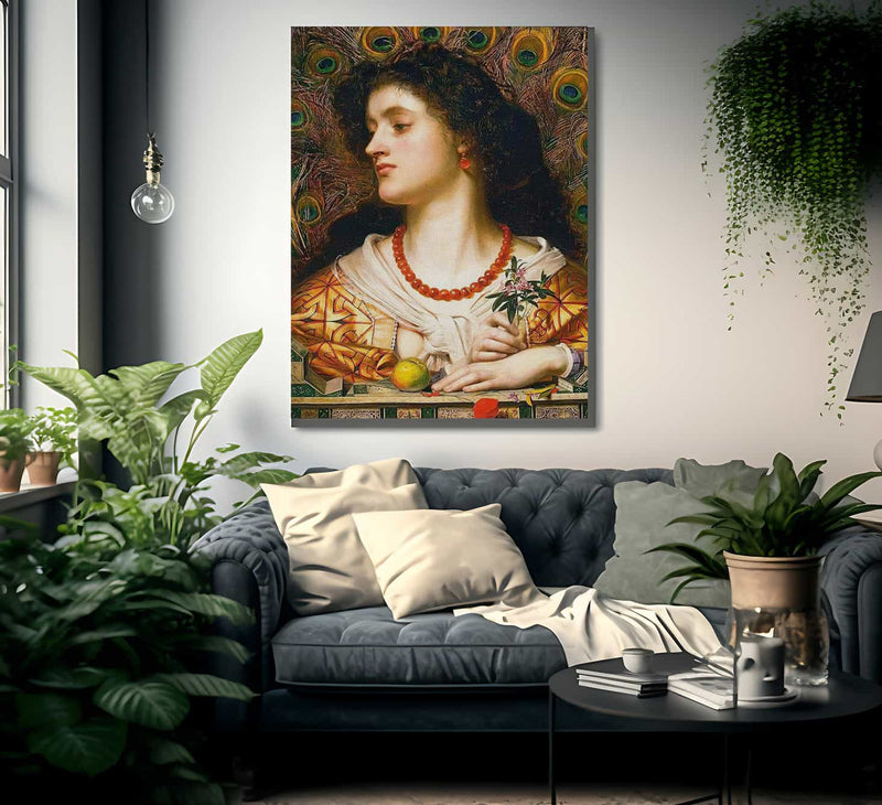 Vivien By Frederick Sandys Fine Art Print