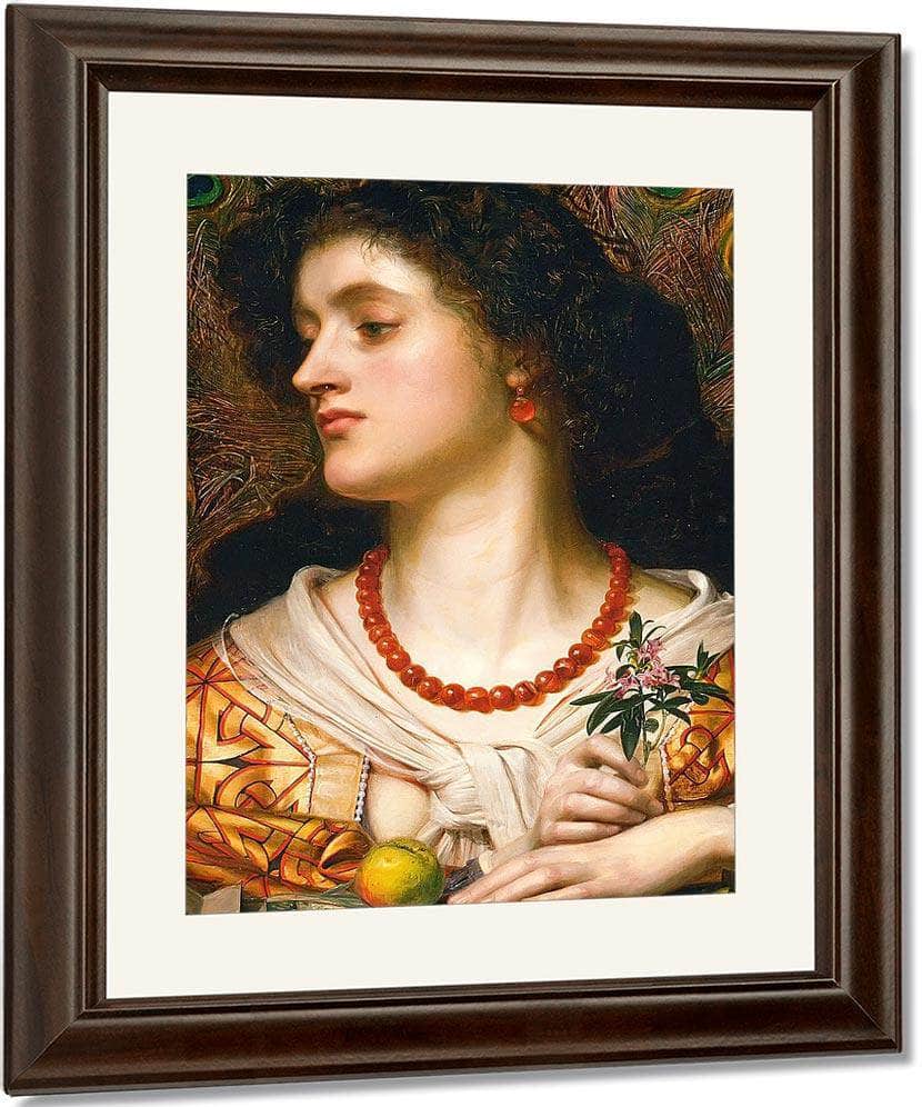 Vivien By Frederick Sandys Fine Art Print
