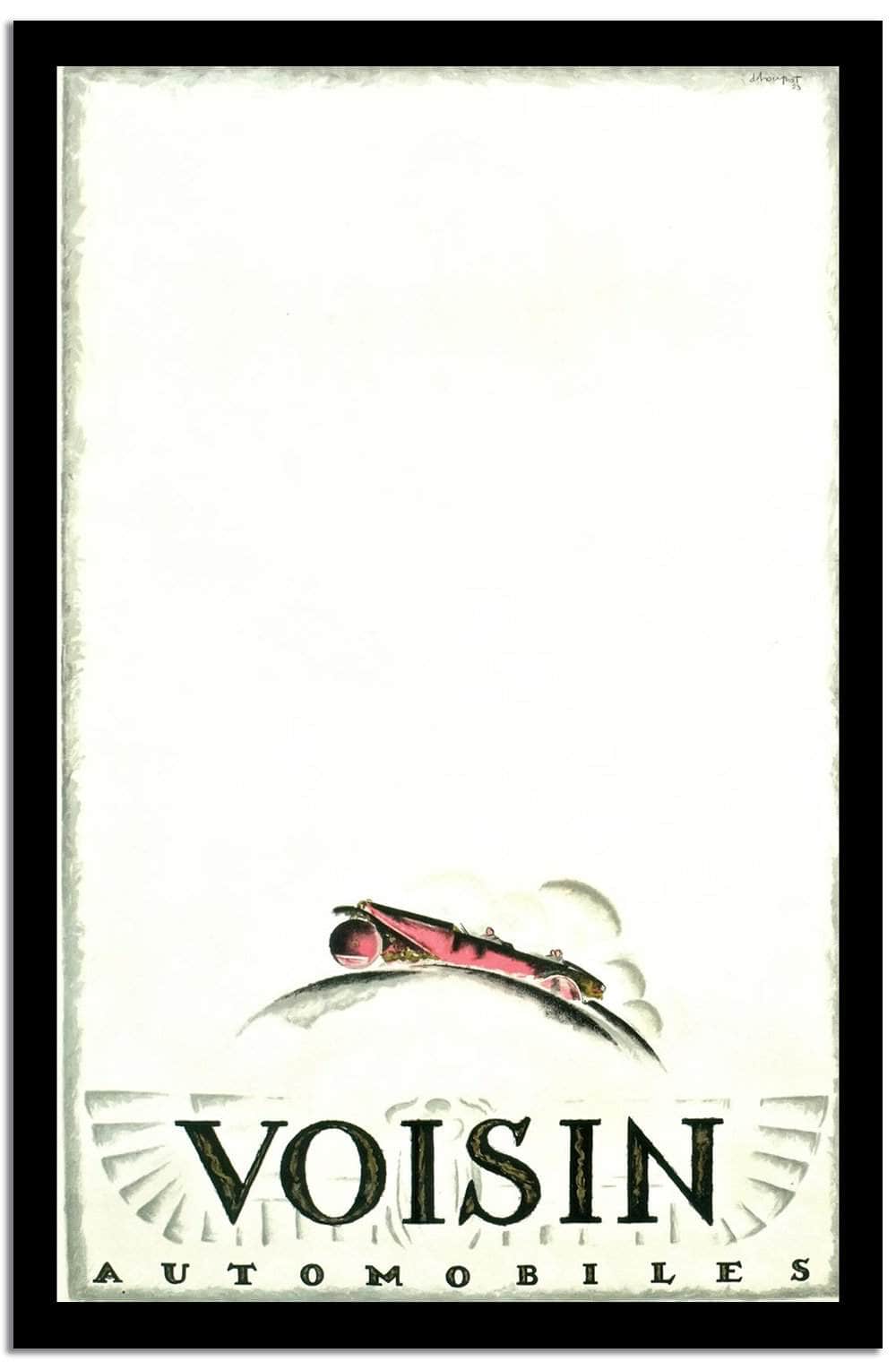 Voisin  Vintage Poster Fine Art Print