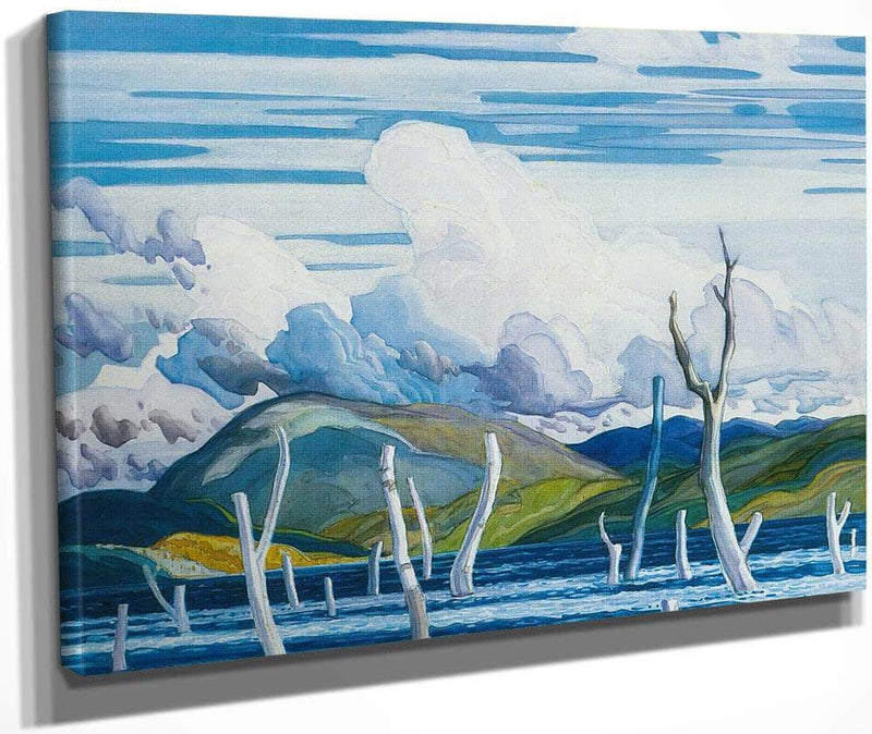 Wabajisik Drowned Land By Frank Carmichael Fine Art Print