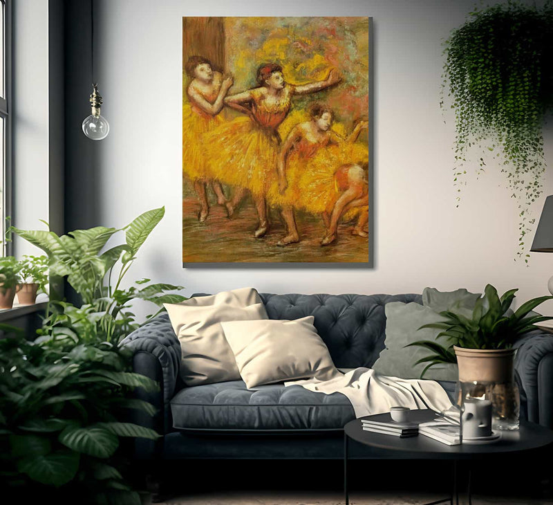 Waiting By Edgar Degas Fine Art Print