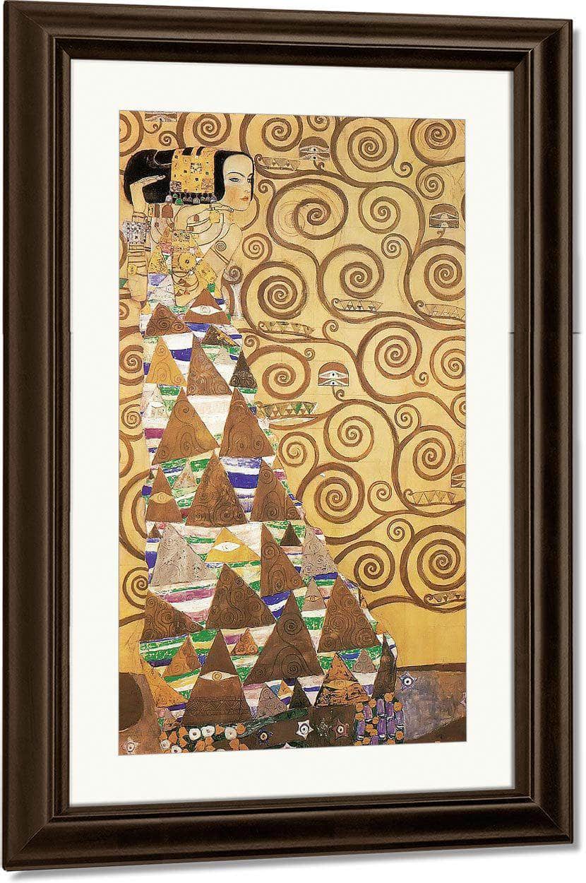 Waiting, C. 1905 09 By Gustav Klimt Fine Art Print