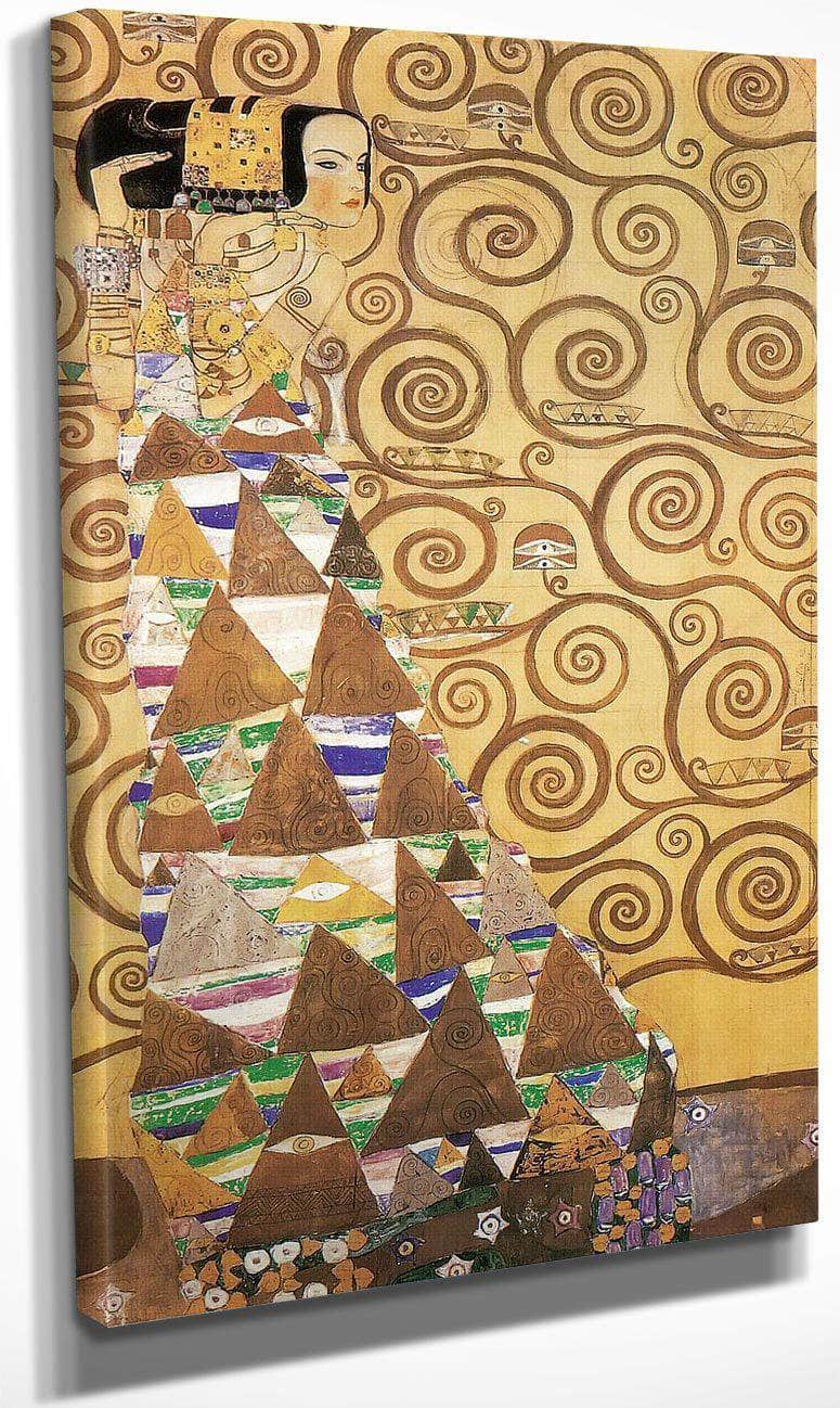 Waiting, C. 1905 09 By Gustav Klimt Fine Art Print