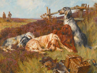 Waiting For The Guns By Arthur Wardle Fine Art Print