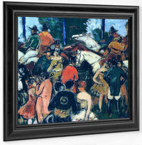 Waiting For The Show 1917 By Gifford Beal Fine Art Print