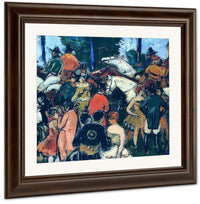 Waiting For The Show 1917 By Gifford Beal Fine Art Print