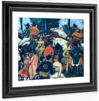 Waiting For The Show 1917 By Gifford Beal Fine Art Print