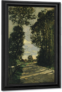 Walk (Road Of The Farm Saint Simeon) By Claude Monet Fine Art Print