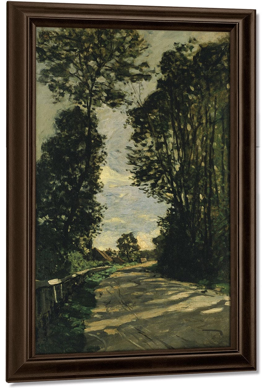 Walk (Road Of The Farm Saint Simeon) By Claude Monet Fine Art Print