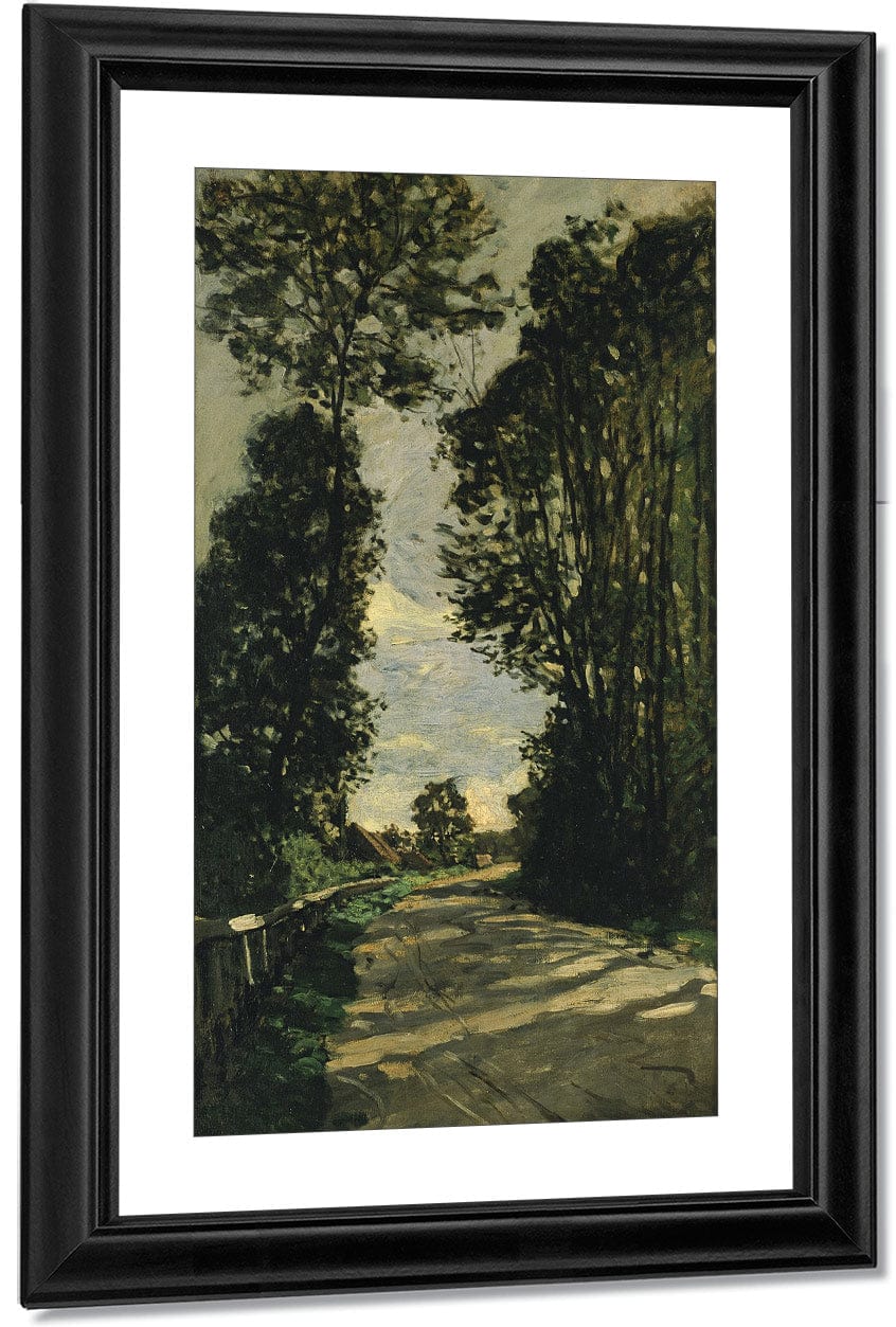 Walk (Road Of The Farm Saint Simeon) By Claude Monet Fine Art Print