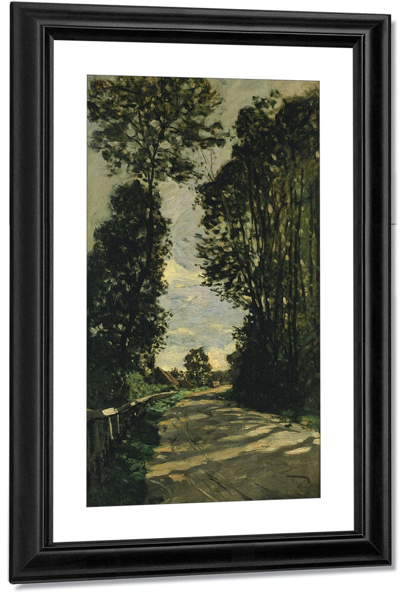 Walk (Road Of The Farm Saint Simeon) By Claude Monet Fine Art Print