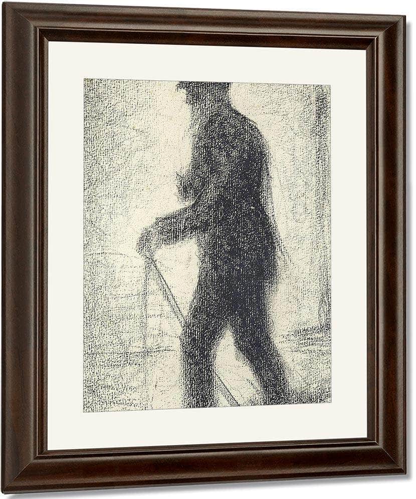 Walking By Georges Pierre Seurat Fine Art Print