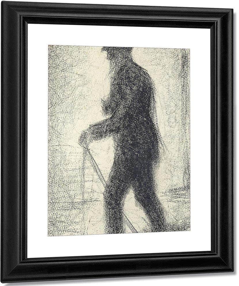 Walking By Georges Pierre Seurat Fine Art Print
