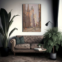 Wall Street By Colin Campbell Cooper Fine Art Print