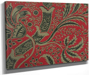 Wallpaper Sample With Bamboo Pattern By William Morris Fine Art Print