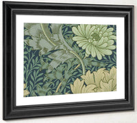 Wallpaper Sample With Chrysanthemum By William Morris Fine Art Print