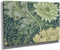 Wallpaper Sample With Chrysanthemum By William Morris Fine Art Print
