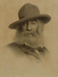 Walt Whitman By Thomas Wilmer Dewing Fine Art Print