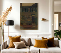 Walt Whitmans House 328 Mickle Street By Marsden Hartley Fine Art Print